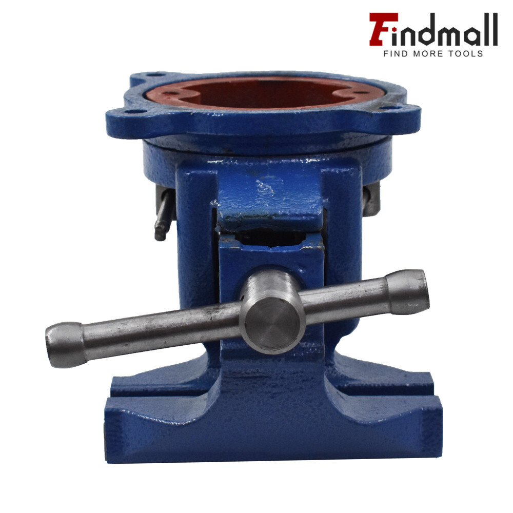 4" Bench Vise with Anvil Swivel Locking Base Table top Clamp Heavy Duty Vice
