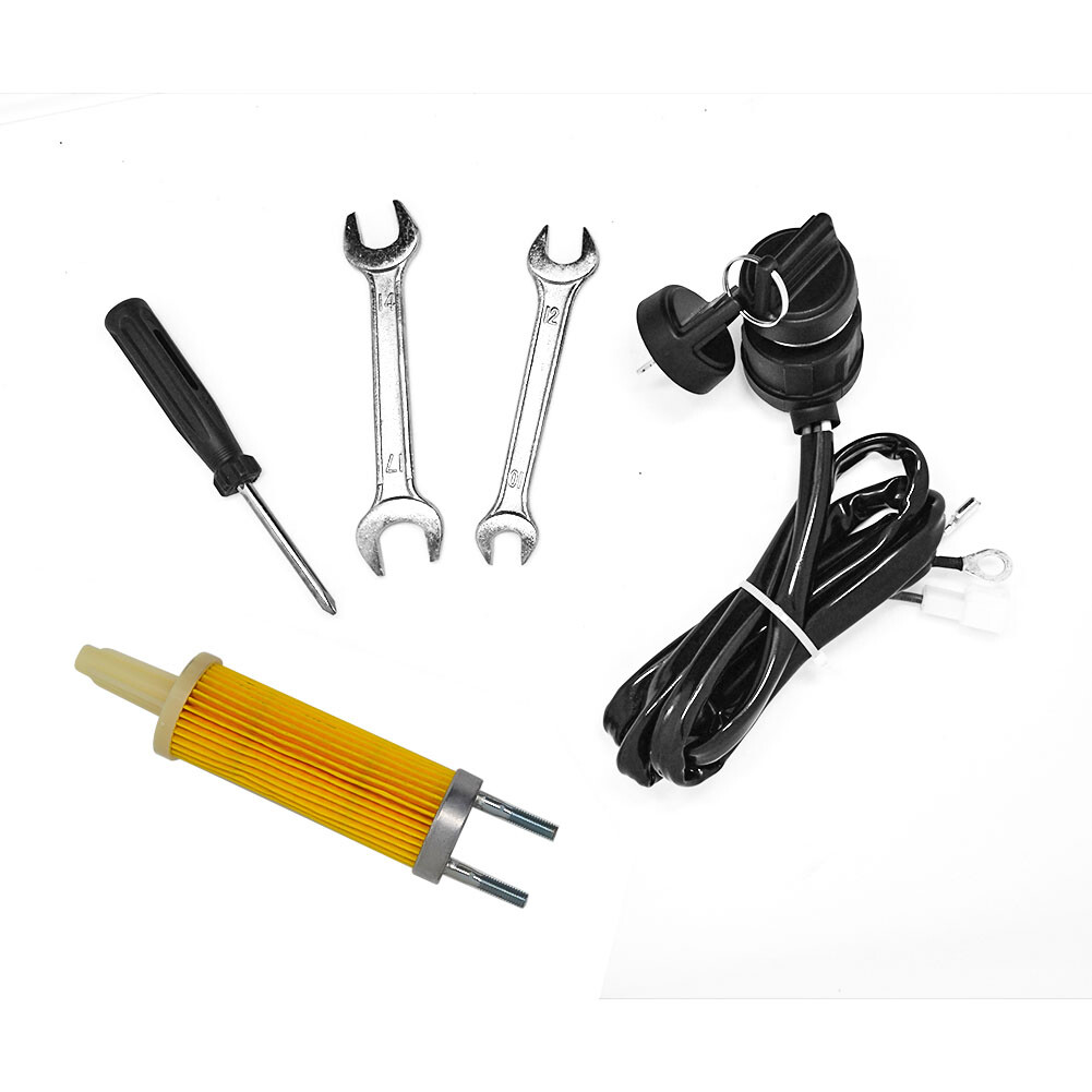 10HP Diesel Engine 4 Stroke Air-cool Recoil Electric Start Single Cylinder 411CC