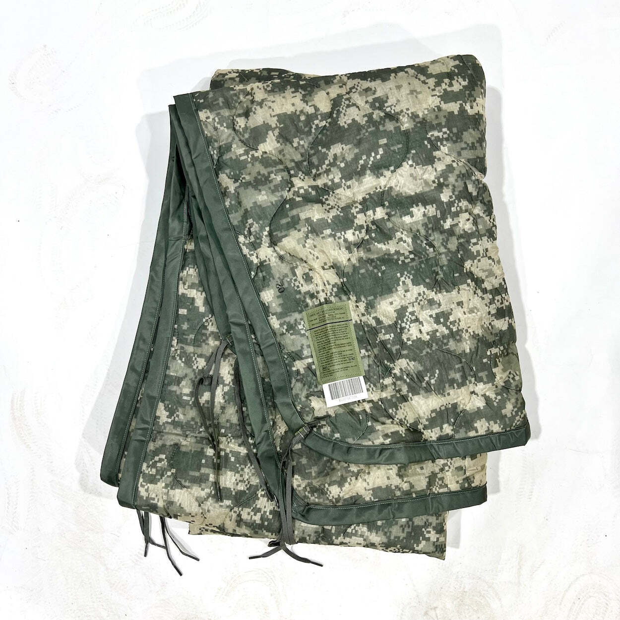 US Military Poncho Liner ACU Also Known As Woobie Blanket