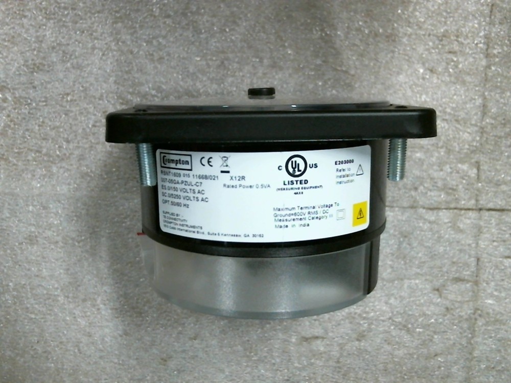 Crompton 007-05GA-PZUL-C7 A-C Volts Meter