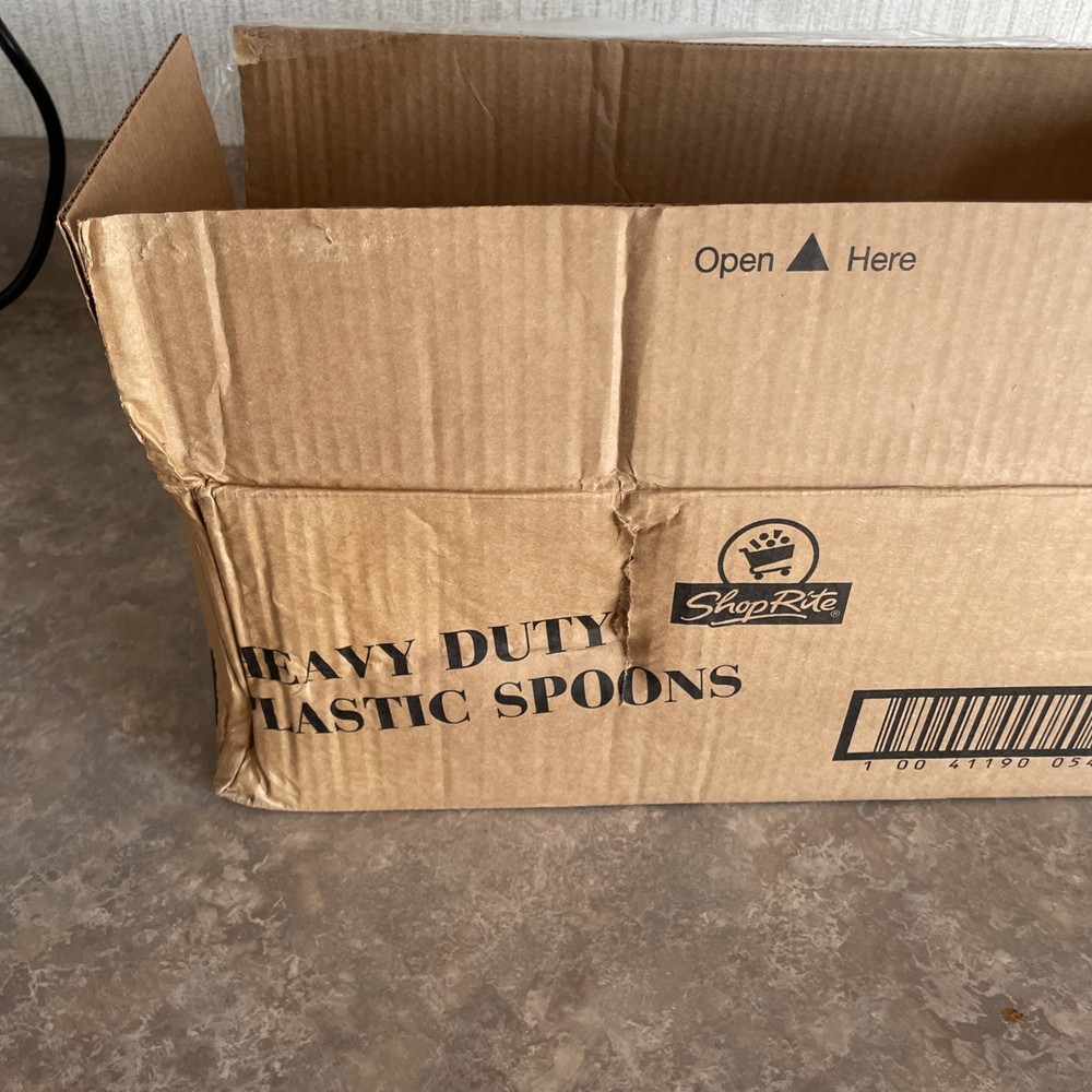Heavy Duty Plastic Spoons 24 Boxes Per 24 Spoons In A Box