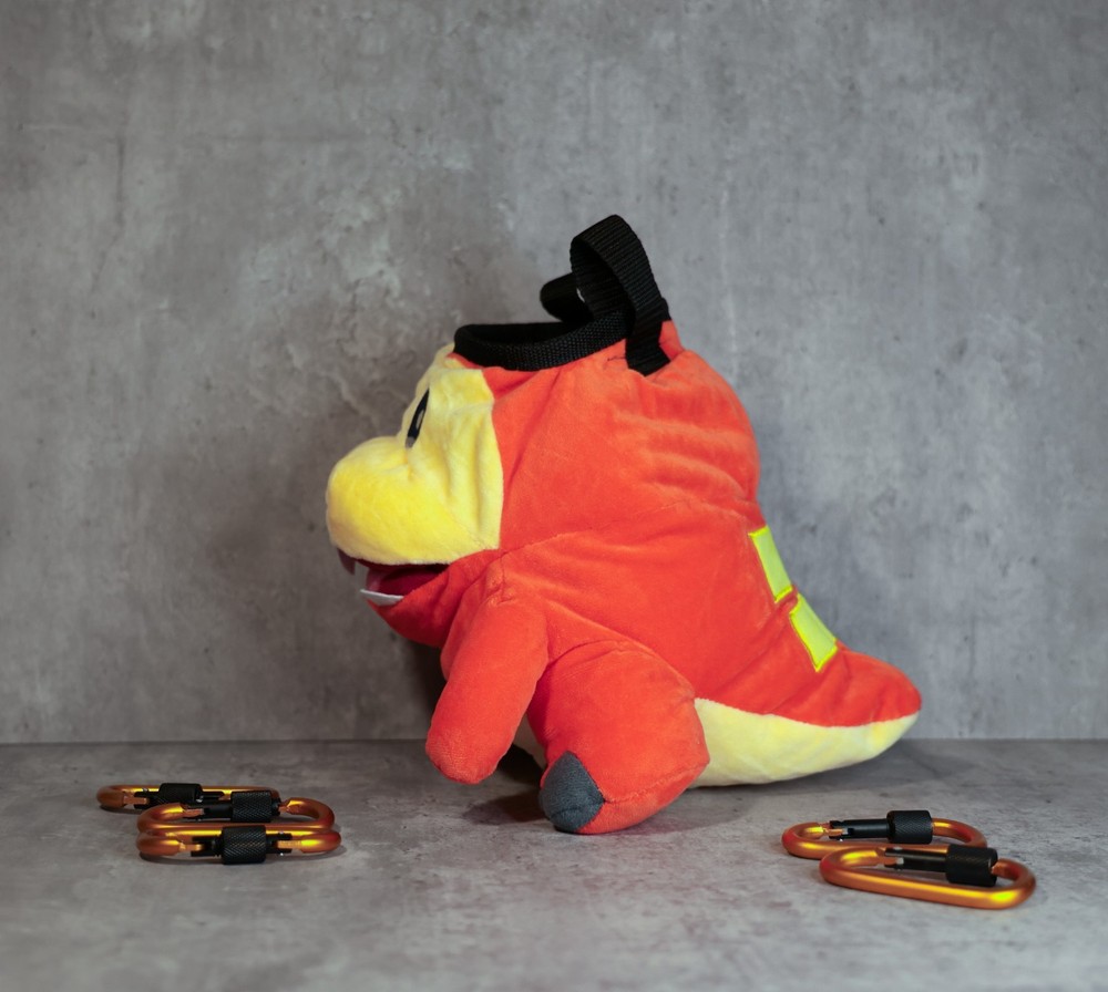 Fuecoco Pokémon Chalk Bag | Fire-Type Plush Climbing Accessory