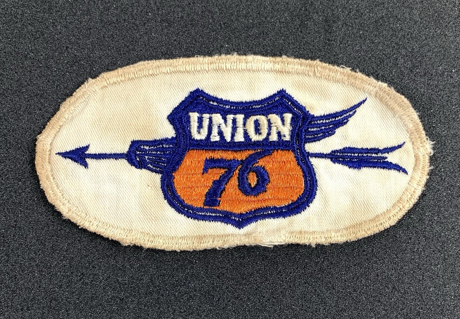 Vintage Union 76 Embroidered Patch Oil Gas Station Company