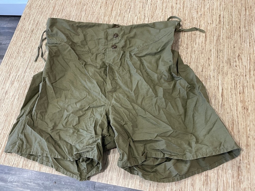 WW2 US Boxer Shorts Underwear OD Size 34 1943 USGI clothing under wear pants
