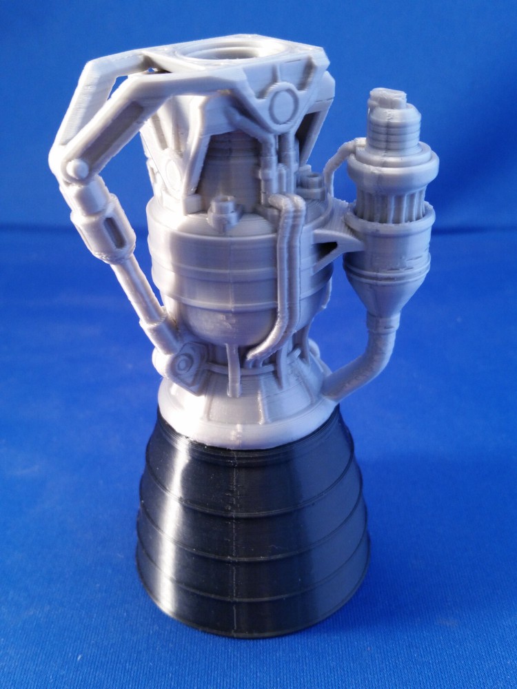 Mk. 4 Liquid-Fuel Rocket Engine Model - Fully Assembled