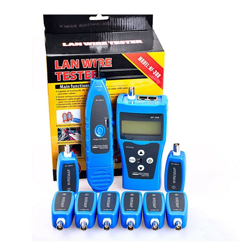 Noyafa NF-388 Network Cable Tester RJ45 Cable Tracker Lan Tester Network Tool ts