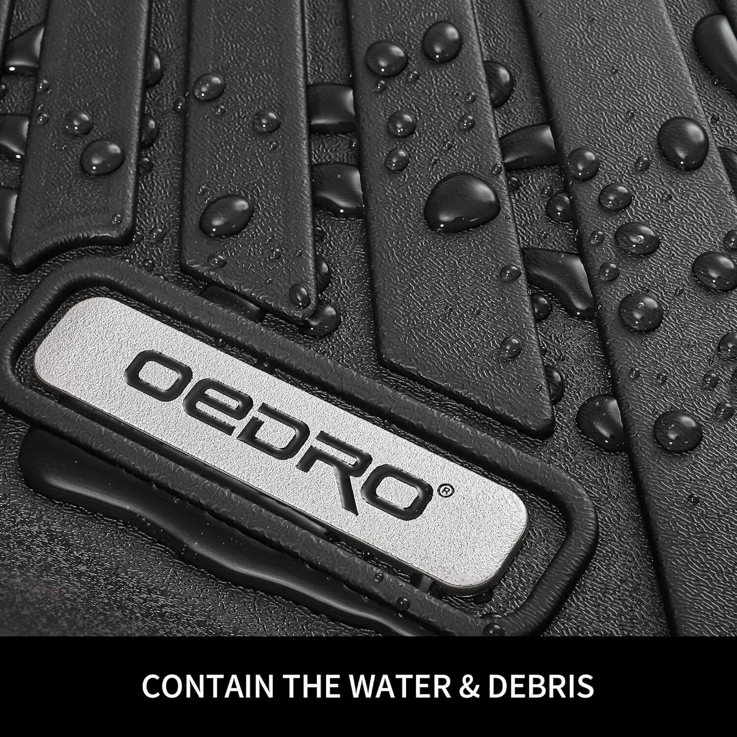 OEDRO Floor Mats & Cargo Liner for 2018-2024 Honda Odyssey TPE All weather Mats