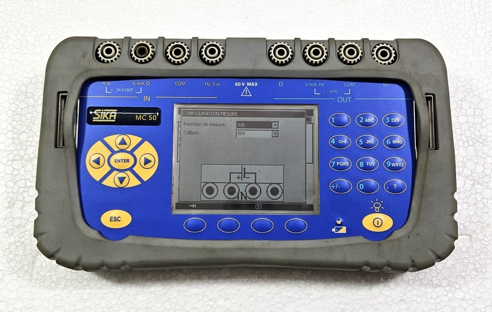 SIKA MC50 MULTIFUNCTION PROCESS CALIBRATOR WEM41001-000