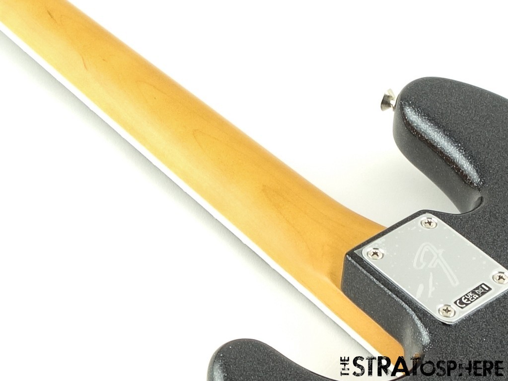 Fender Ltd. Gold Foil Jazz J Bass BODY & NECK Alder Ebony Black Sparkle