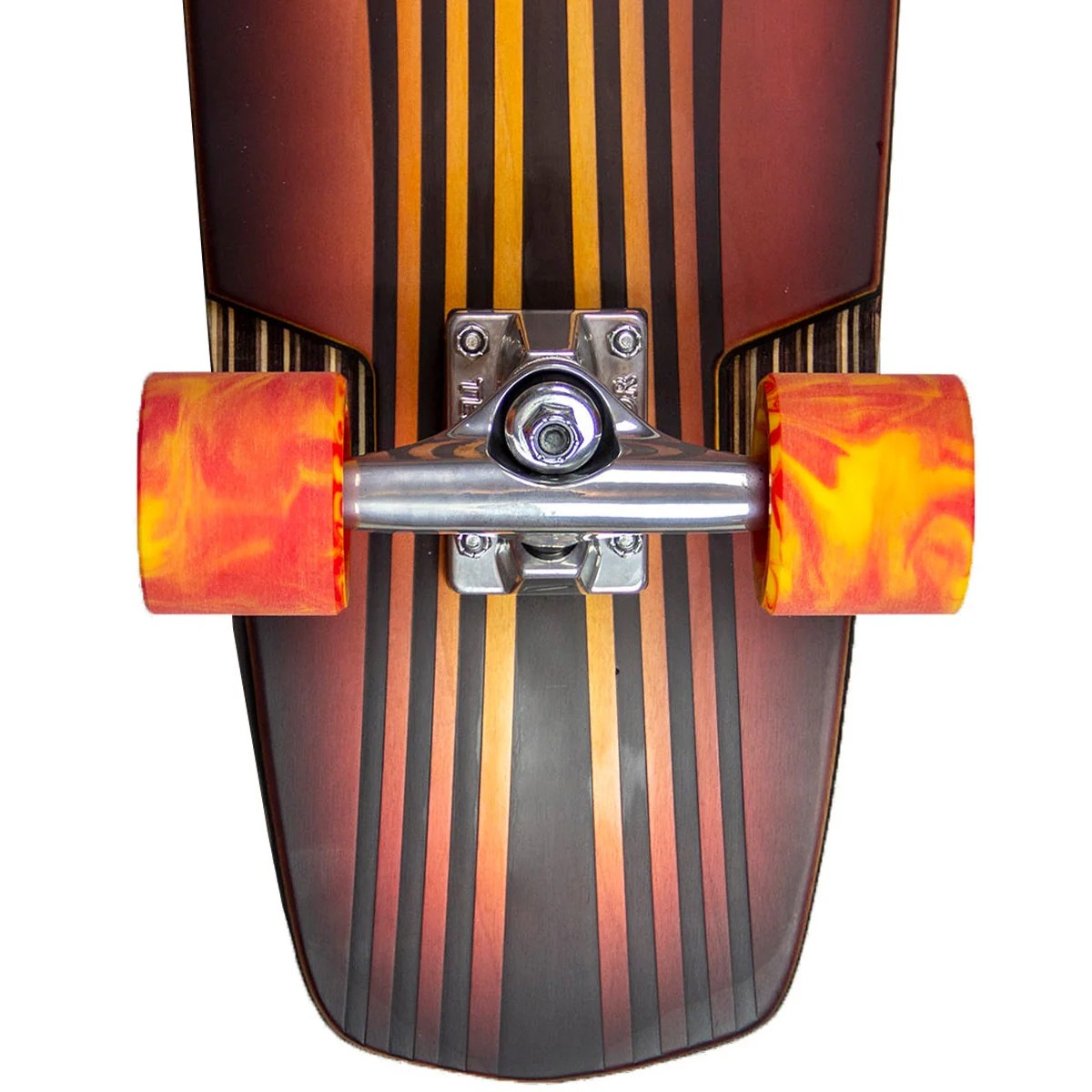 Dusters California Skateboard Cruiser Keen Axe 8.25" x 31" Burn Fade