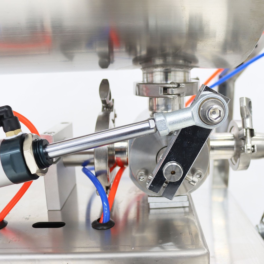 Floor-type Auto Liquid Paste Subpackage Machine W/Mixer Hopper Quantitative Fill