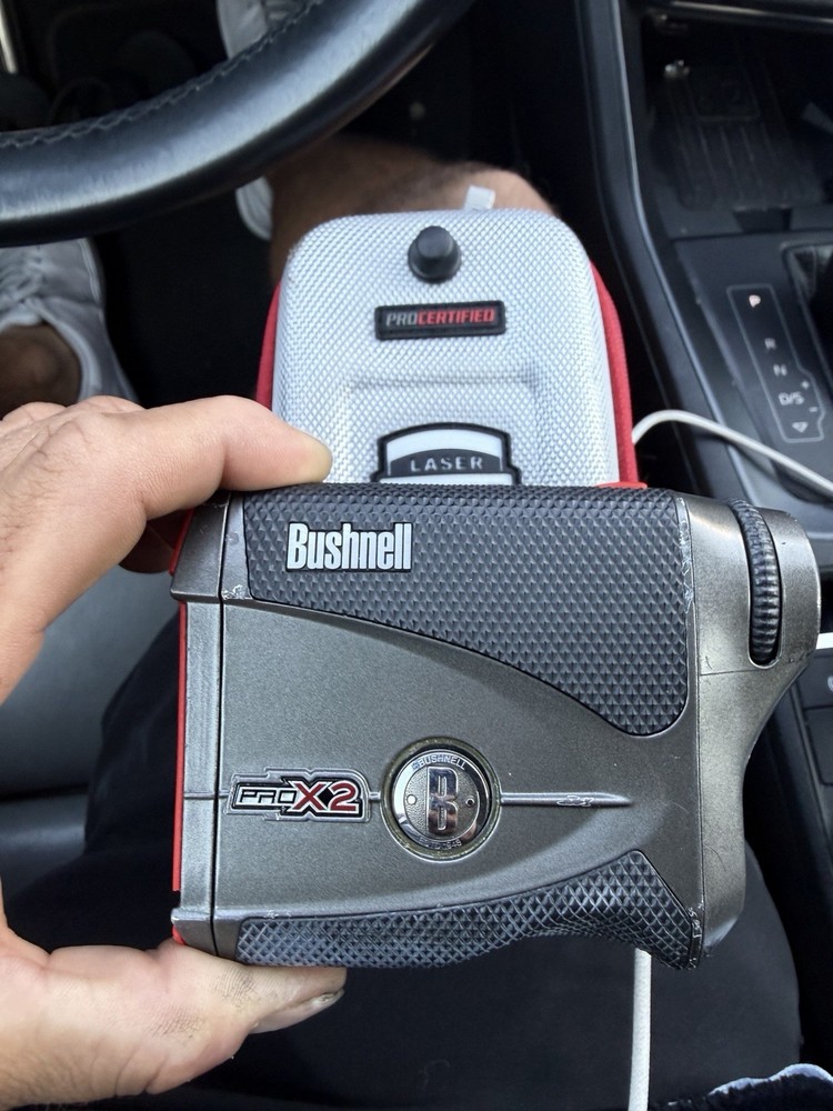 Bushnell Pro X2 Golf Laser Rangefinder With Case