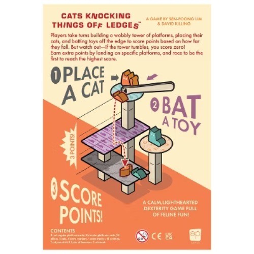 Cats Knocking Things Off Ledges Board Games