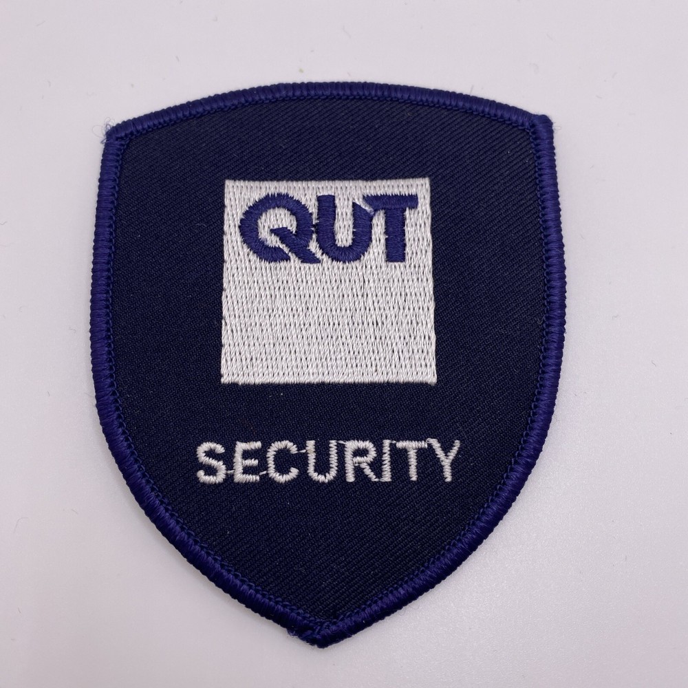 QUT Security, Embroidered Patch Crest Emblem
