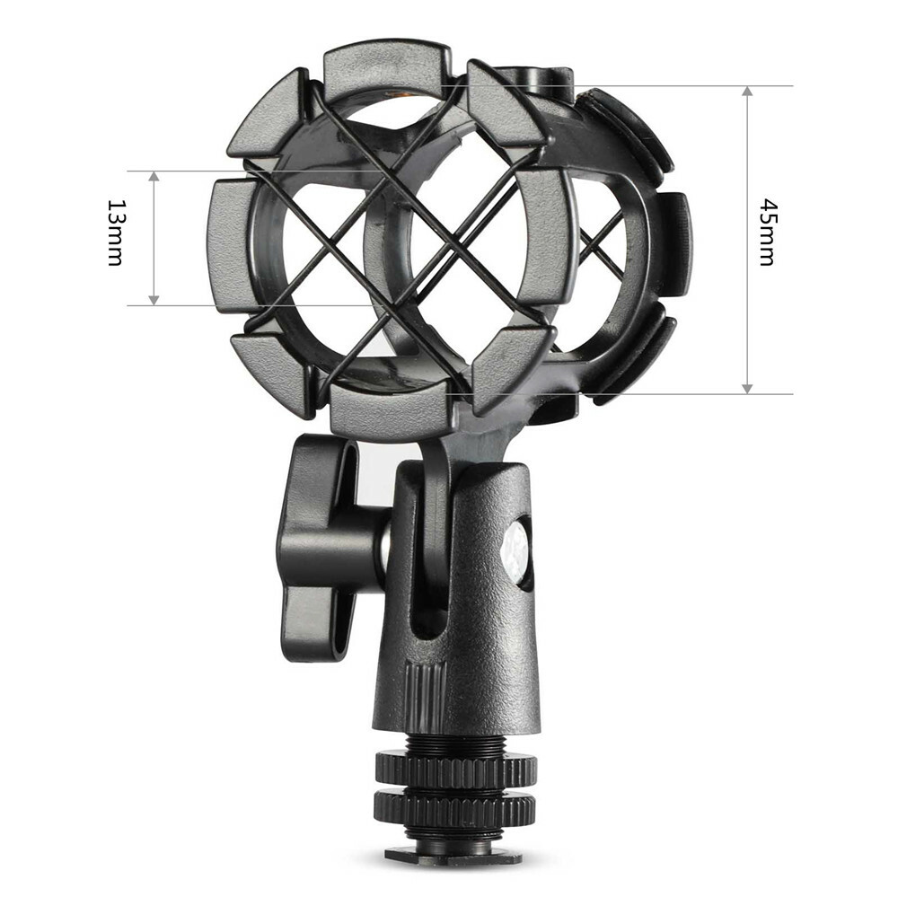 SmallRig Microphone Shock Mount w/Cold Shoe for Camera Top Handle |shoe adapter