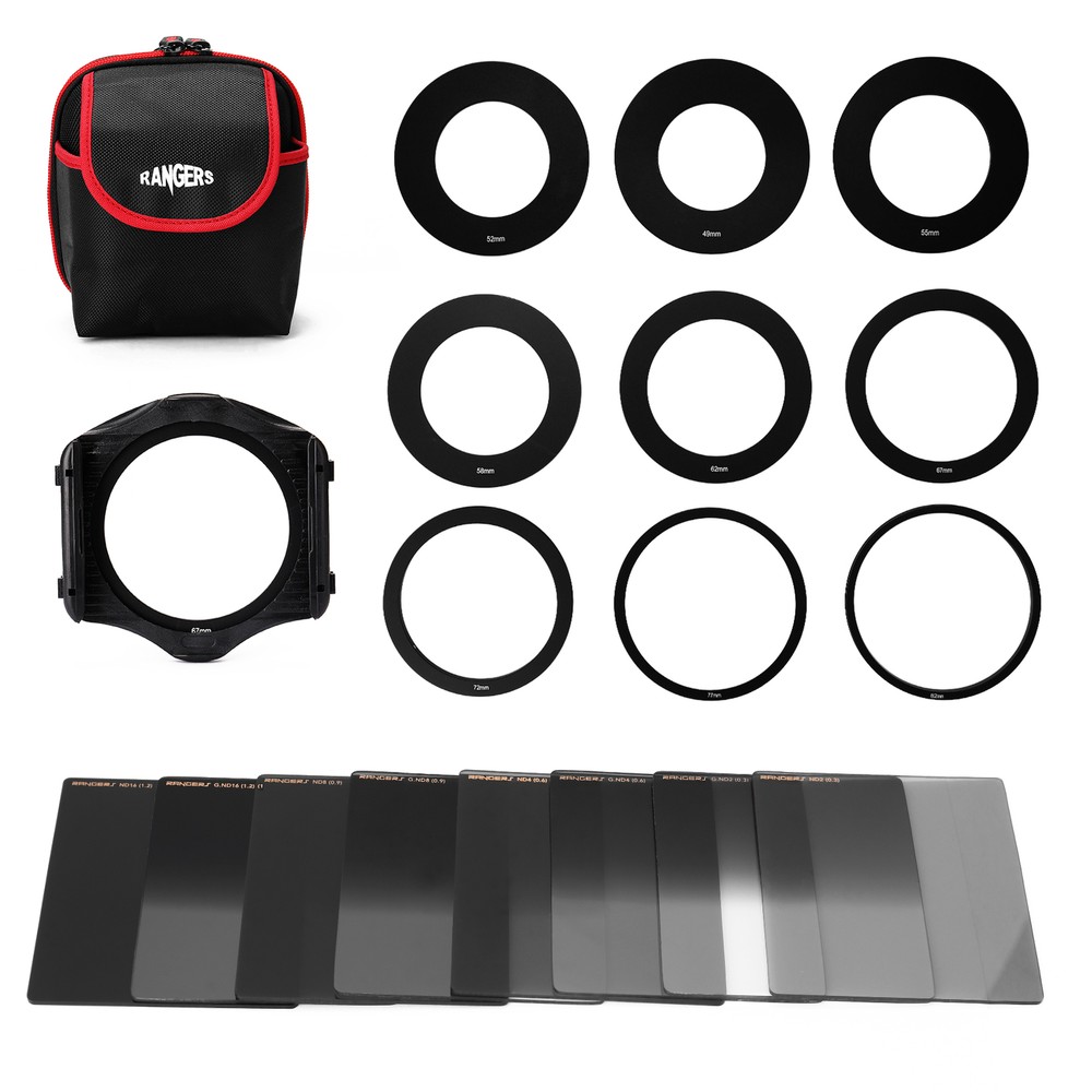 Square Neutral Dens Ring-Adapter Filter Holder Camera Photography Accessories