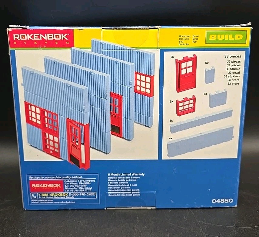 Rokenbok Systems Building Decorations 04860 New In Box