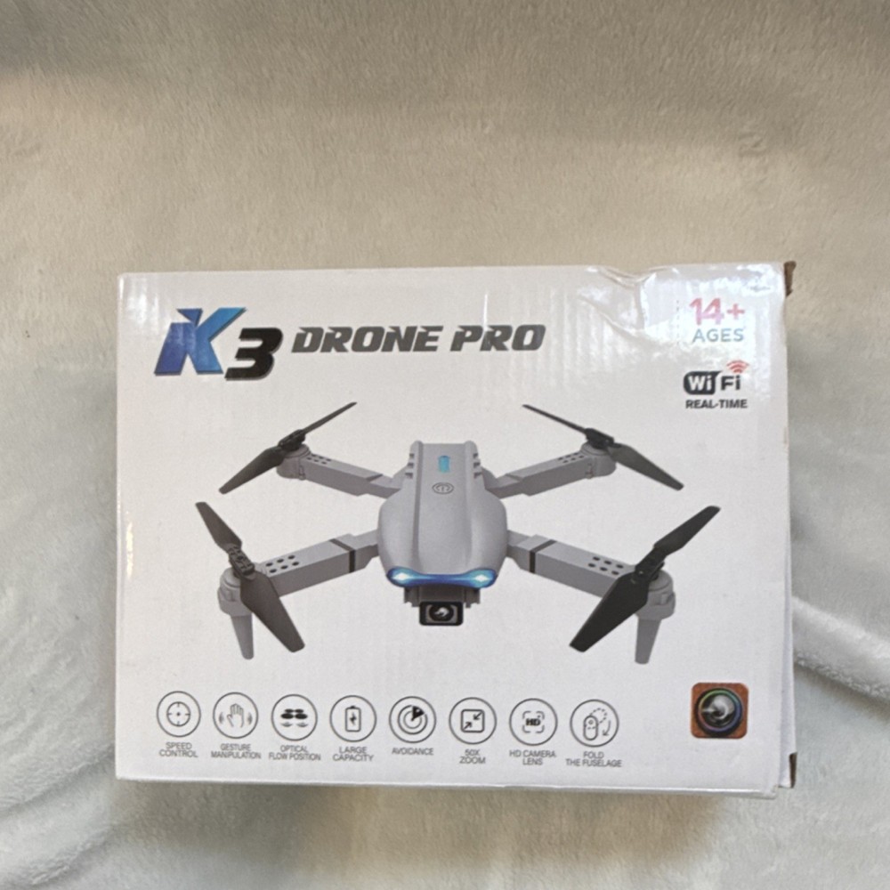 Ourlife K3 Drone Pro Quadcopter E99-K3 HD Camera Gesture Optical Flow Avoidance