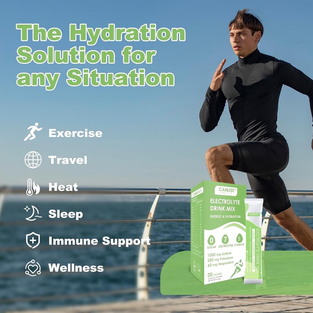 Electrolyte Powder - Sr Hydrat Drink Mix with Sodium,