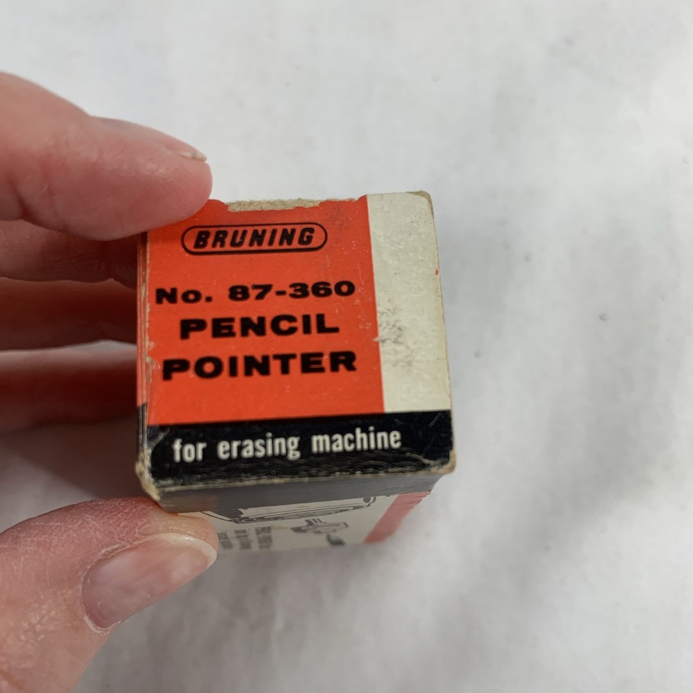 Bruning No. 87-360 - Pencil Pointer for Erasing Machine