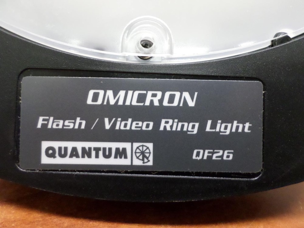 Quantum QF26 Omicron Flash / Video Ring Light
