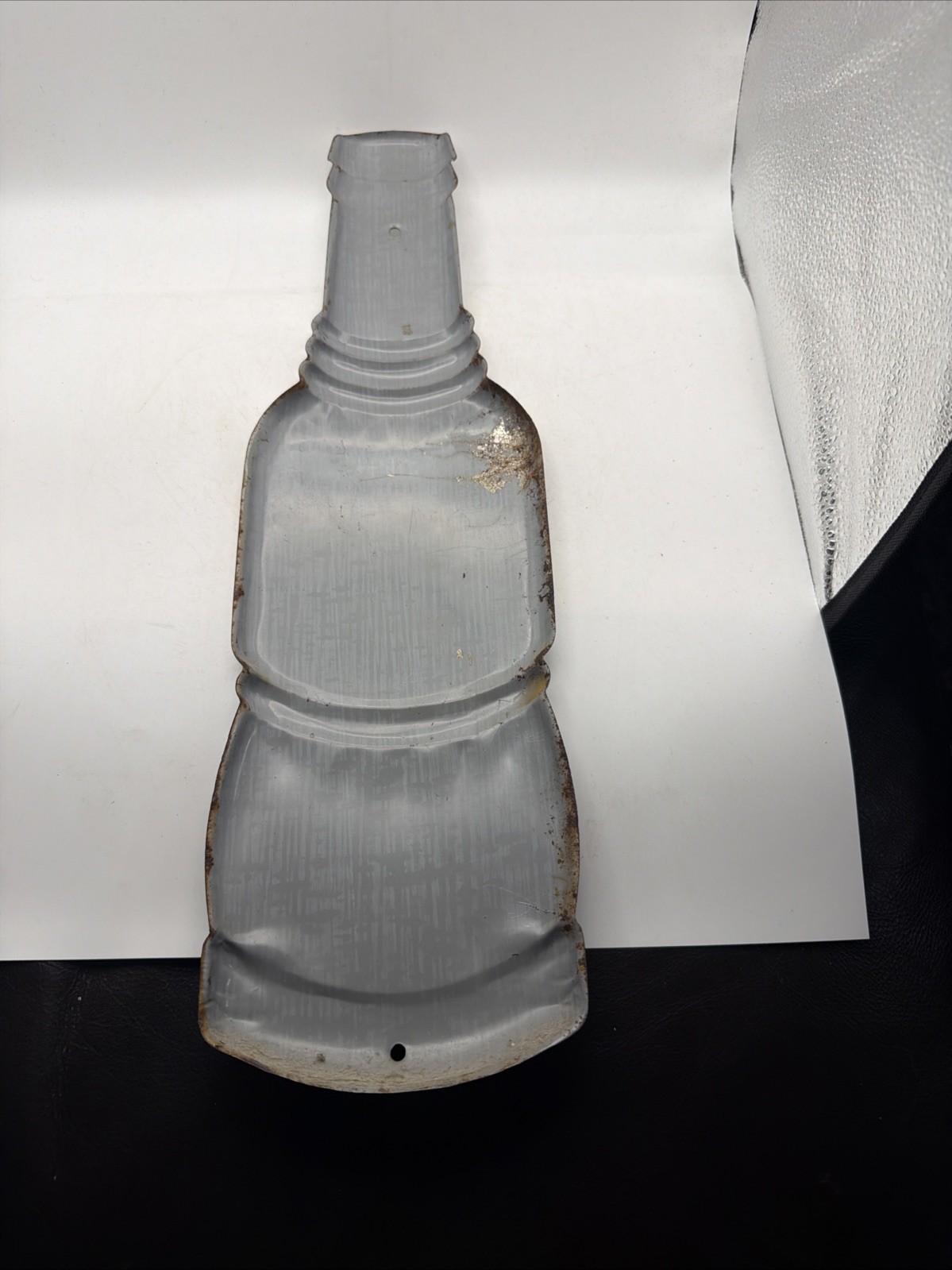 Original Nugrape Bottle Advertising Sign