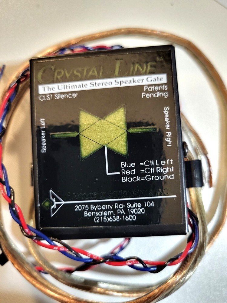 Old school Crystal-Line "Silencer" Noise Gate System