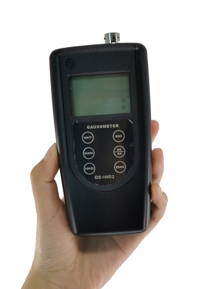 Digital Gauss Meter Gaussmeter Tesla Tester 200mT/2000mT Range Conversion