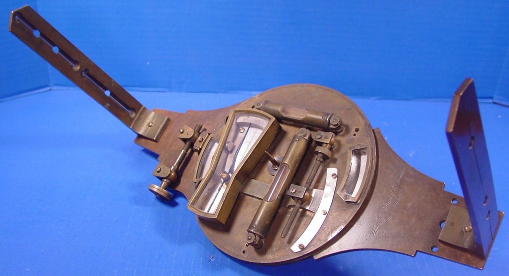 1876 Young & Sons Solar Compass - Missing Solar Attachment