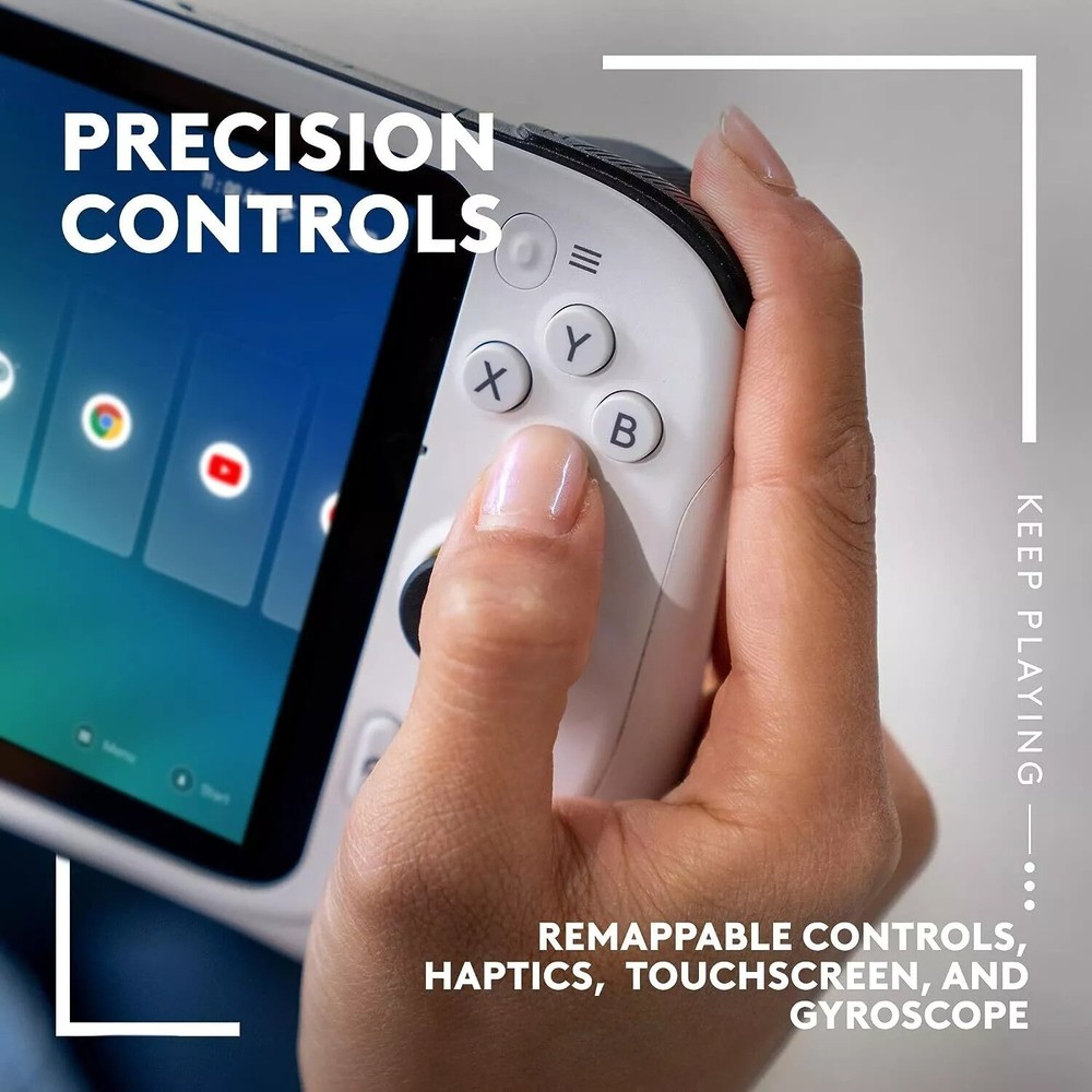 Logitech G Cloud Handheld Portable Gaming Console 1080P 7" Touchscreen White