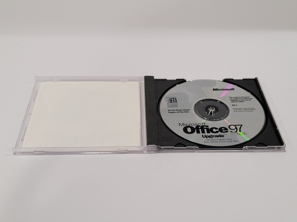 Microsoft Office 97 Standard Edition (PC CD-ROM with CD Key)