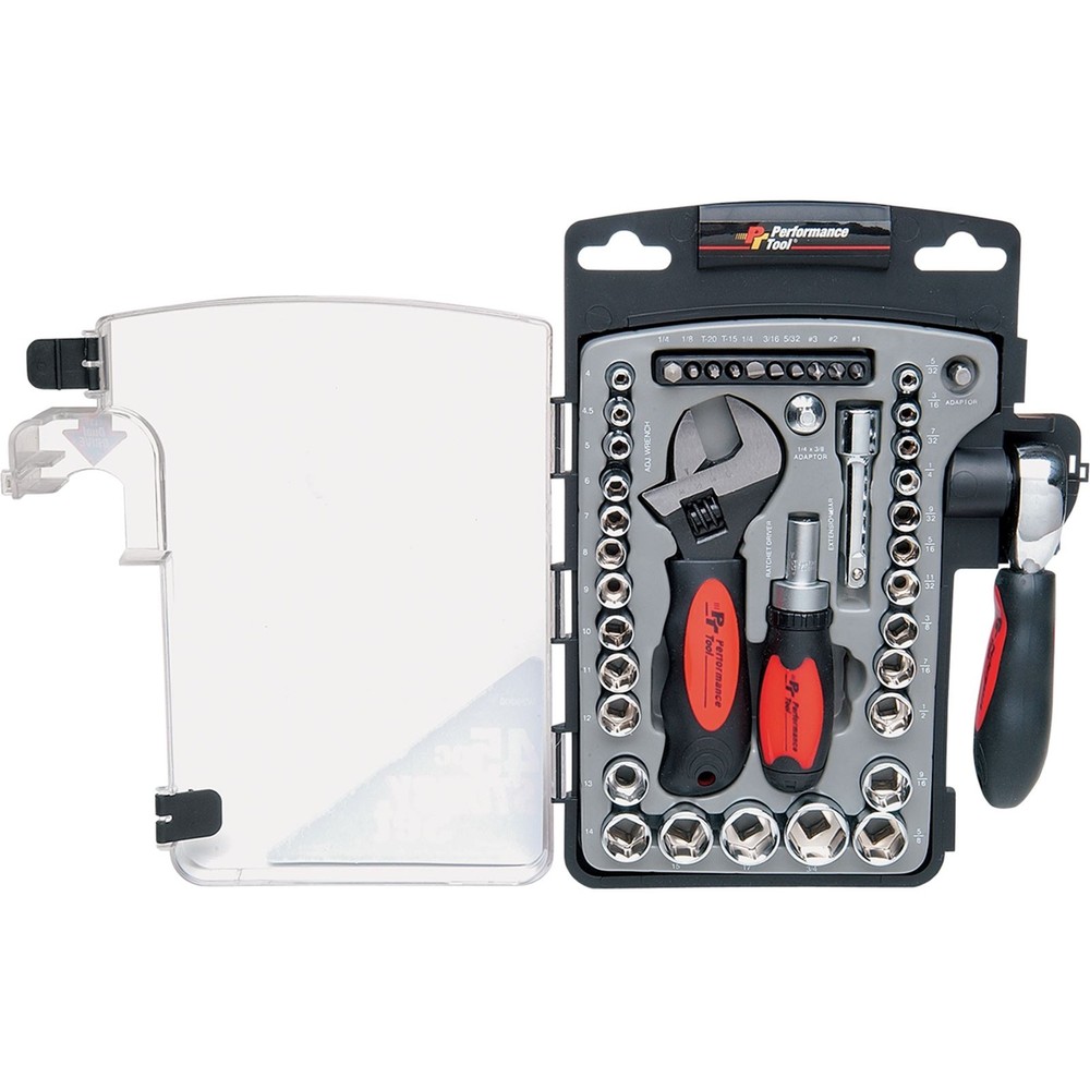 Performance Tool Stubby Tool Set 45-Piece W39000