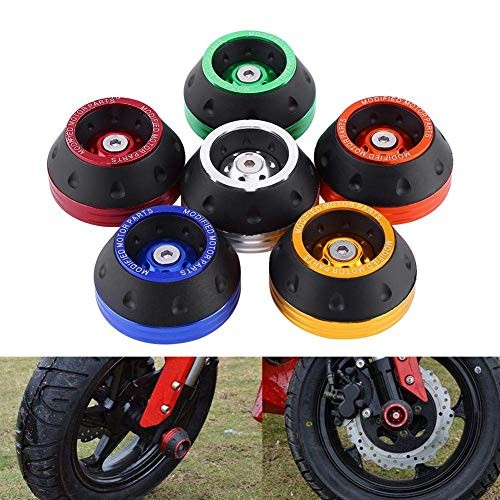 Fork Frame Sliders CNC Aluminum Front Fork Frame Sliders Wheel Crash Protector
