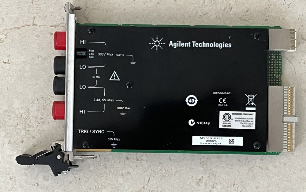 Agilent/Keysight M9182A 6 1/2 Digit DMM High Performance Module Card TESTED