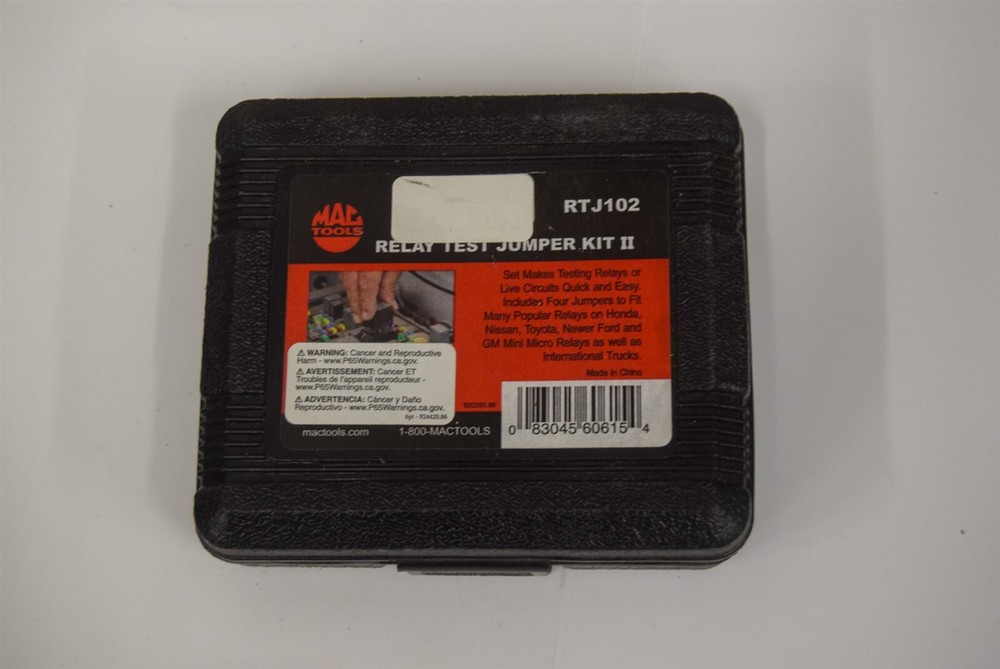 MAC TOOLS RTJ102 2-Piece Relay Test Jumper Set (incomplete)(071624)
