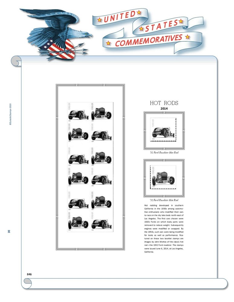 2014 U.S. Commemorative Singles COMPLETE Supplement (White Ace Alternative)