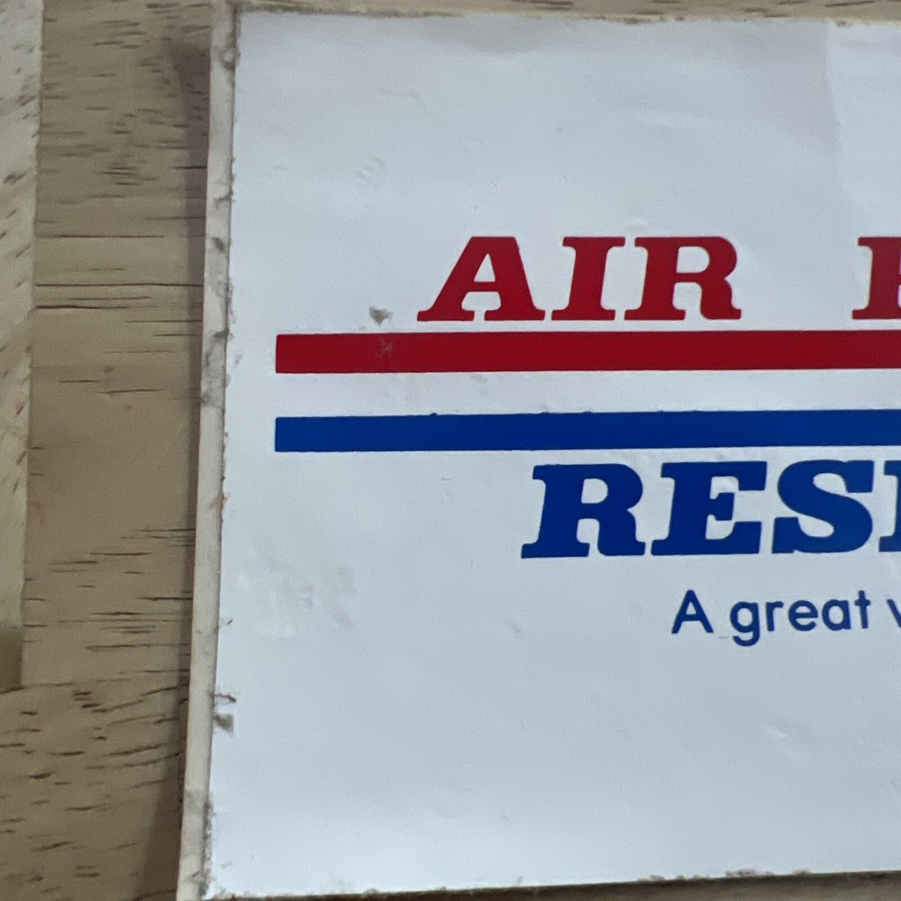 Air Force reserves a great way to serve sticker decal