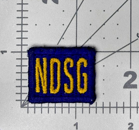 1942-1946 North Dakota State Guard Patch Inv# K2076