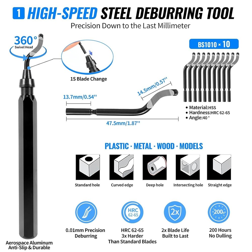 68Pcs 3D Printer Tools Kit with Storage Case, 3D Printer Accessories