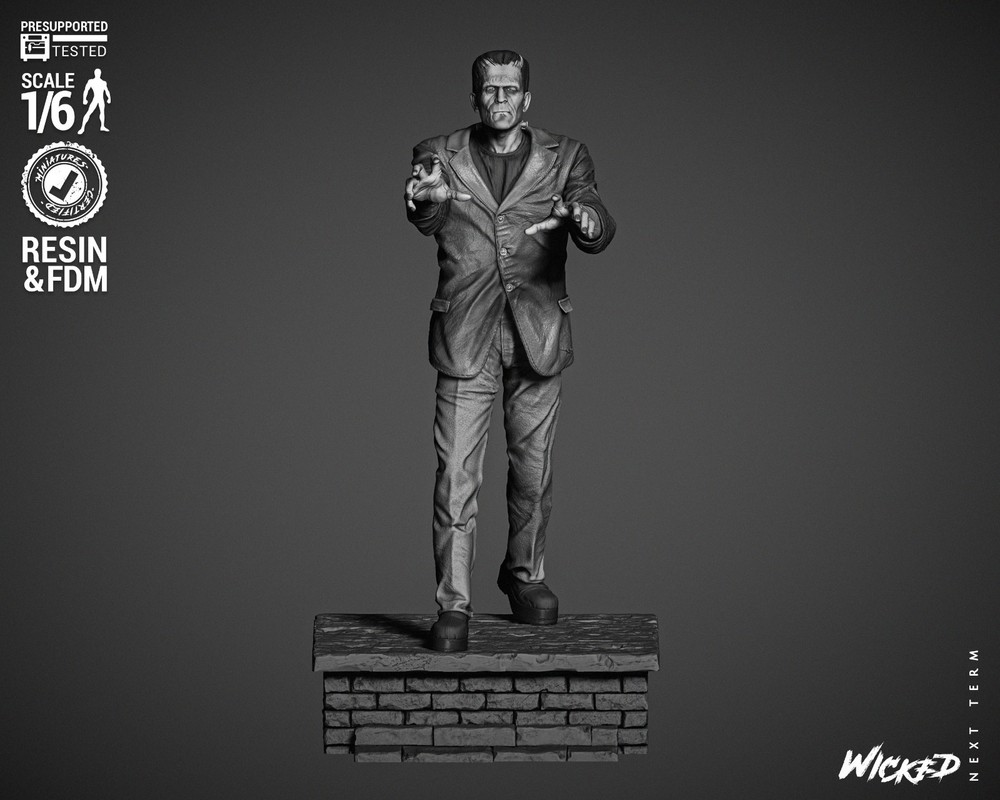 Frankenstein model kit unassembled unpainted see Description
