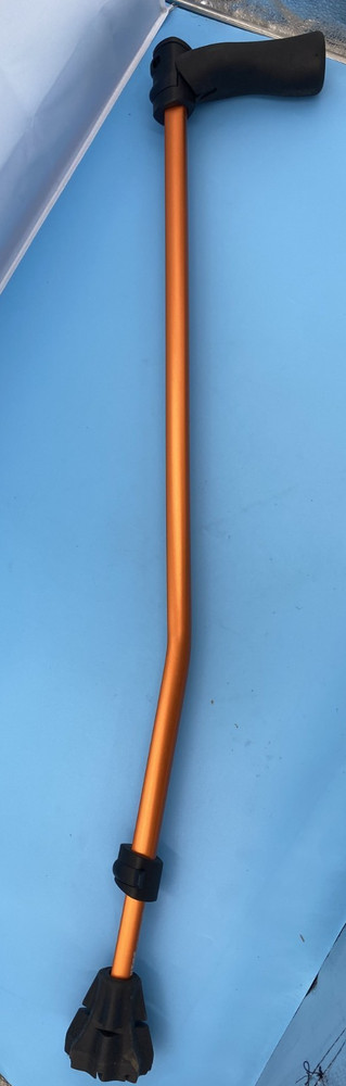 Dynamo Cyclone Walking Cane-Orange Aluminum