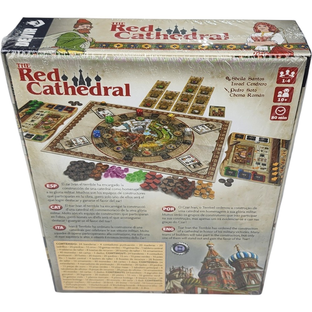 Devir Red Cathedral Board Game New Sealed