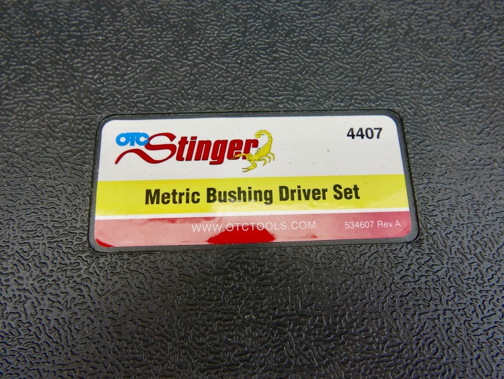 OTC 4407 METRIC Bushing Driver Set