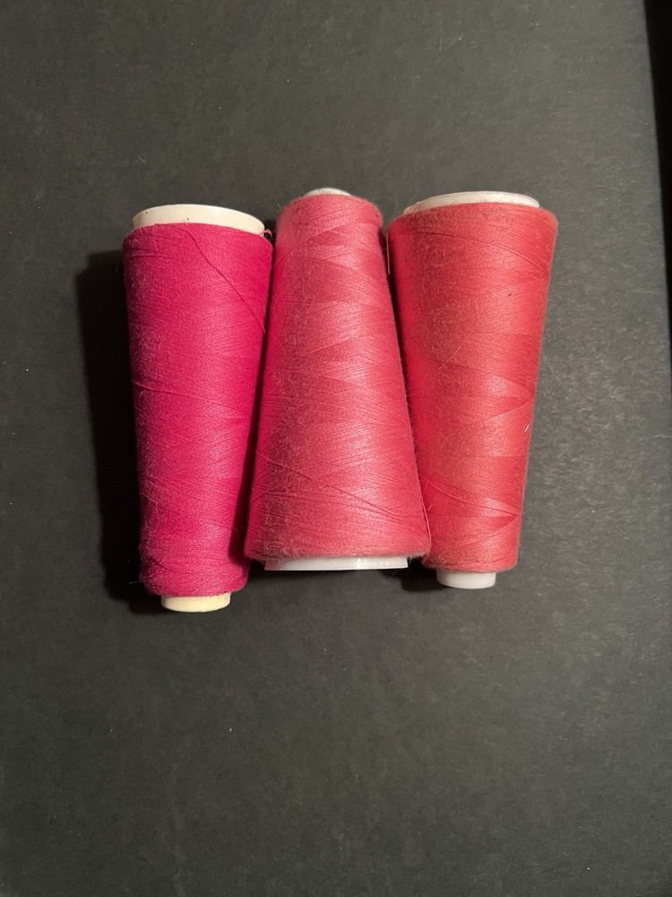 Serger Thread 3pc Pinks