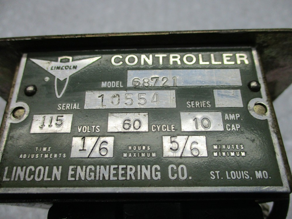 LINCOLN ENGINEERING 68721 CONTROLLER UNMP