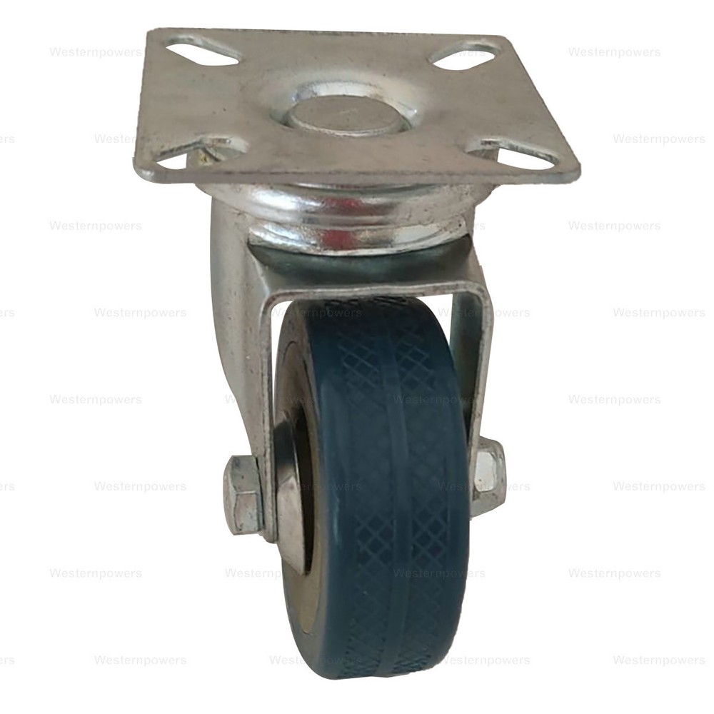 4 Pack 2'' Caster Wheels Swivel Plate Casters PVC