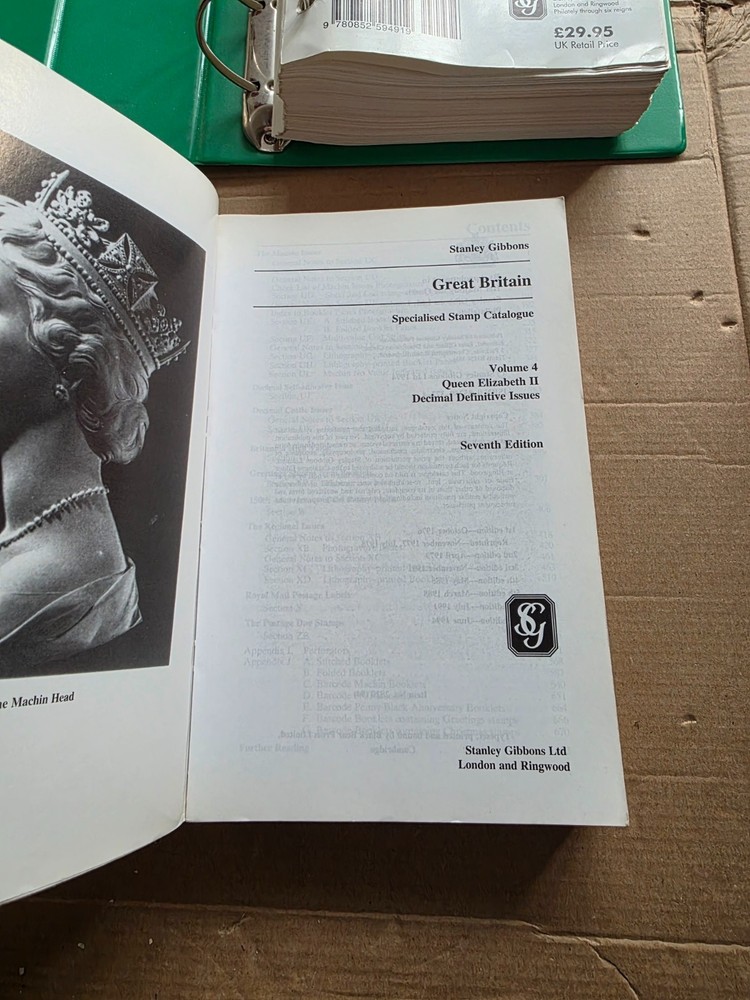 Stamp Catalogues Gibbons GB Vol 4 QEII 9th 7th 6th Edition Alan Wilson Machins