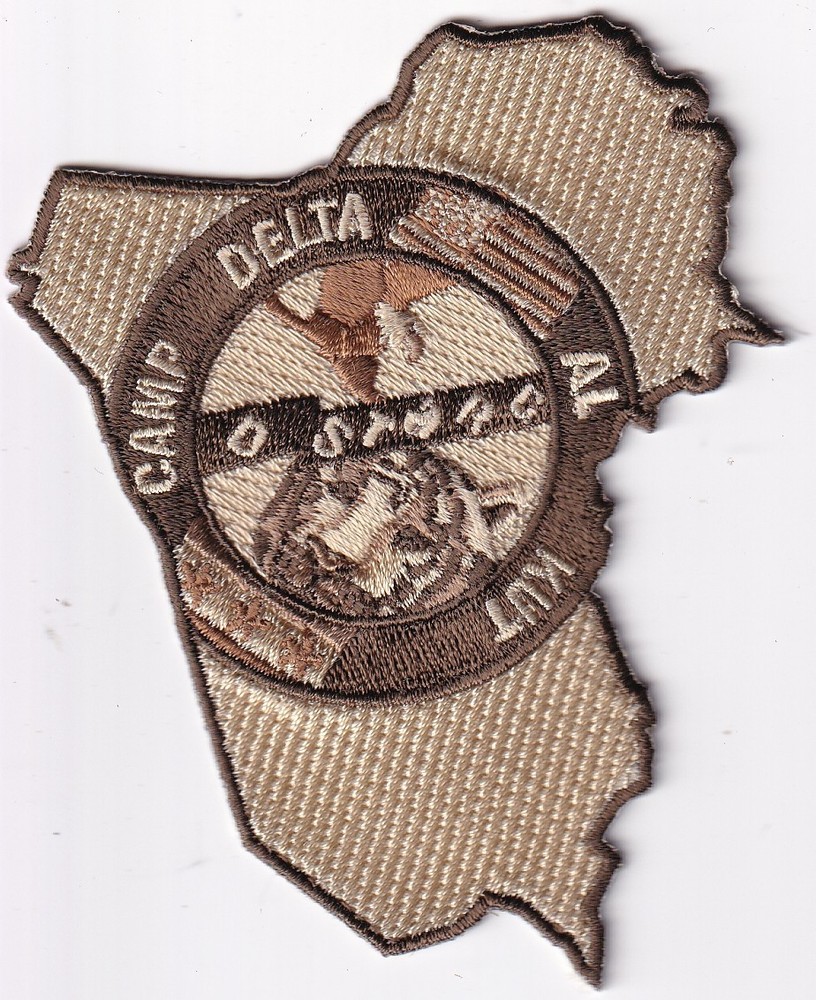 Camp Delta Al Kut patch US Marine Corps Iraq patch USMC
