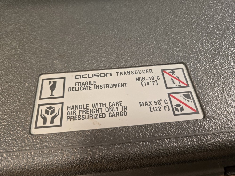 ACUSON L7 Travel Case Only, Nice!