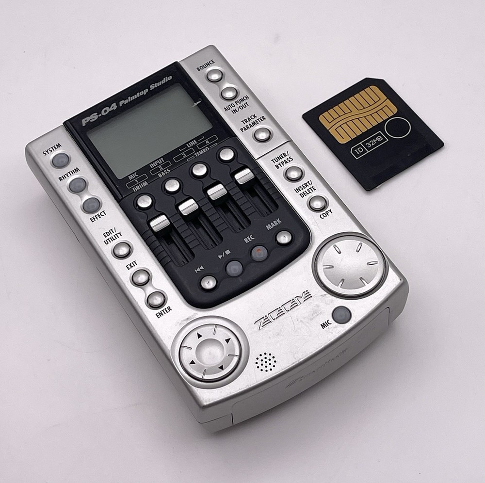 ZOOM PS-04 Palmtop Studio Portable Multi-Track Recorder Working